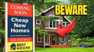 NEVER Choose the Cheapest Home Builder in Texas